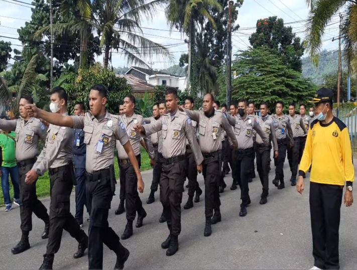 Latihan PBB di Bank Nagari